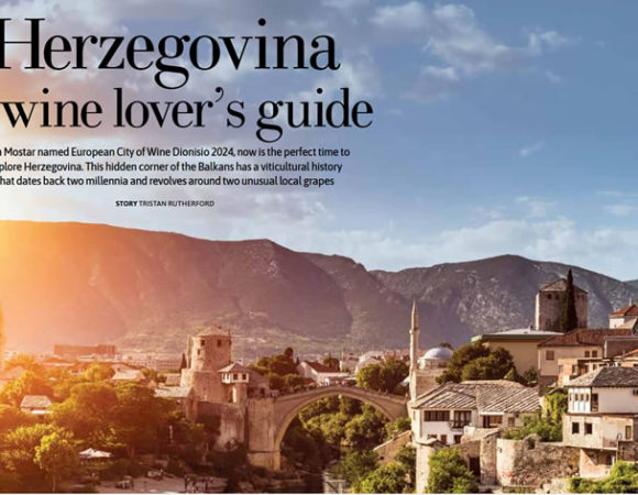 Reportaža o Vinskoj cesti Hercegovine objavljena u Decanter magazinu