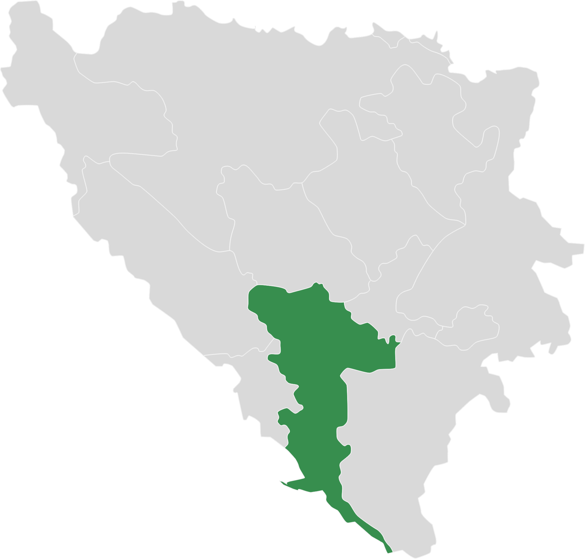 Mapa destinacije
